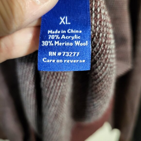 MENS APT 9 CREW NECK SWEATER SZ XL - Picture 5 of 5